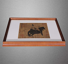 杭锦书画装裱配框服务案例